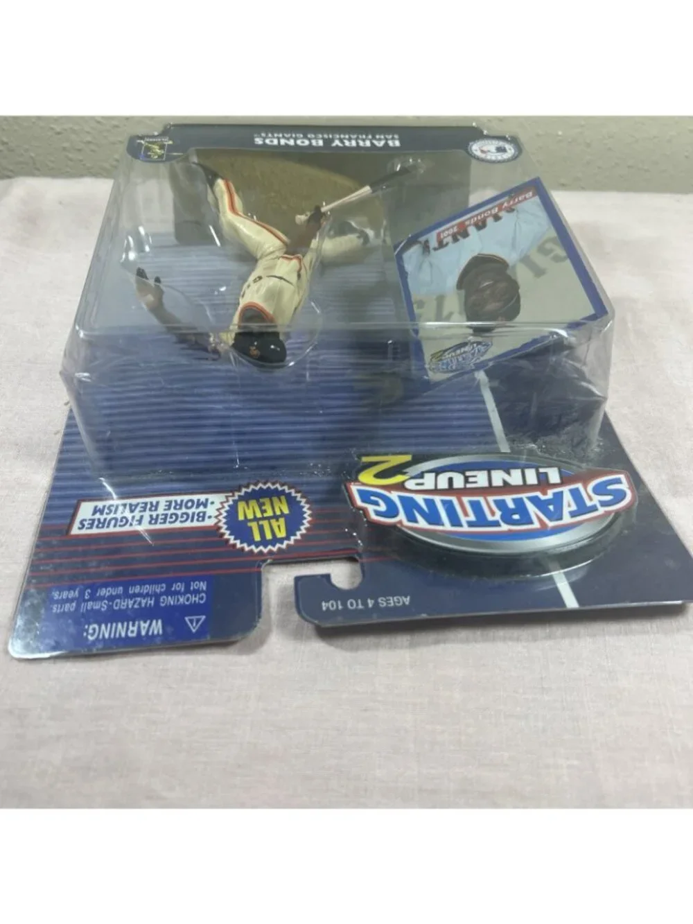 S.F.GIANTS Barry Bonds Cooperstown Collection Starting Lineup 2 Year 2000 Figure
